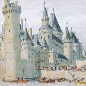 Louvre ancien le château du Louvre