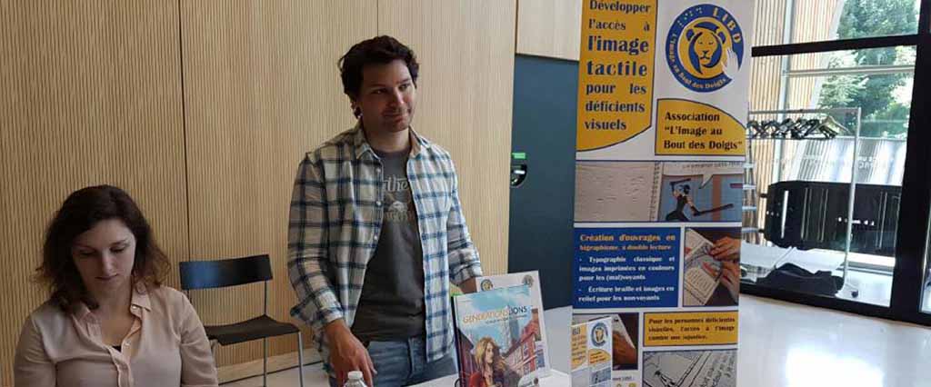 photo stand lors convention 2017 Nantes