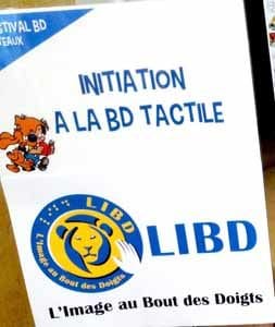 libd_festival_bd_puteaux image partielle du stand LIBD festival de Puteaux 2018